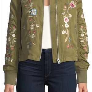 Boho Floral Bomber Jacket